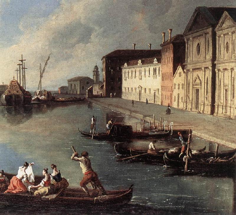 View of the Giudecca Canal (detail), RICHTER, Johan